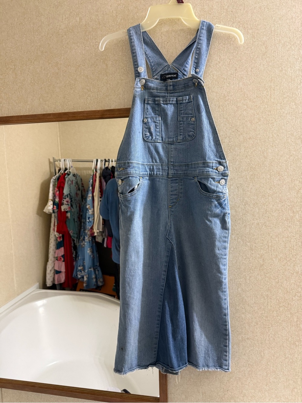 Jordache Light Blue Denim Overalls